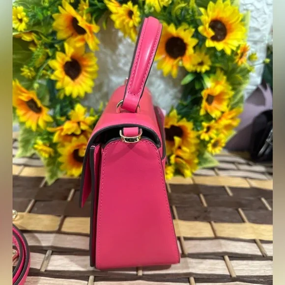 Kate Spade Vibrant Pink Crossbody Bag - Picture 4 of 5